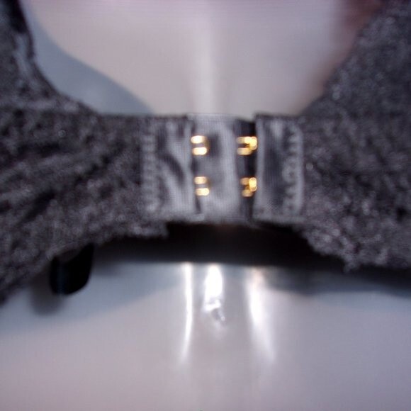 Youmita Soft Cup Demi Black Lace 36B Bra NWT - Picture 2 of 8